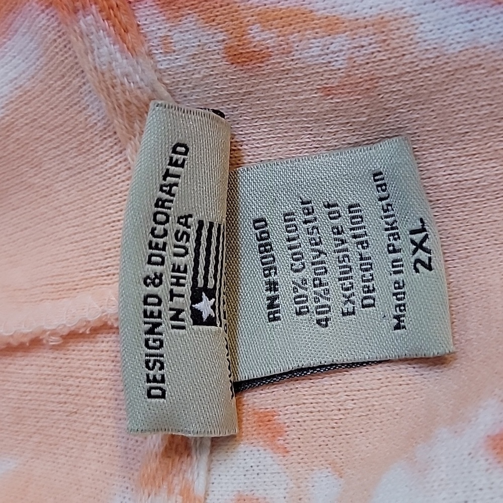 Beaver Bend Marina Tie-Dye Hooded Sweatshirt/Cover-Up - Picture 4 of 10